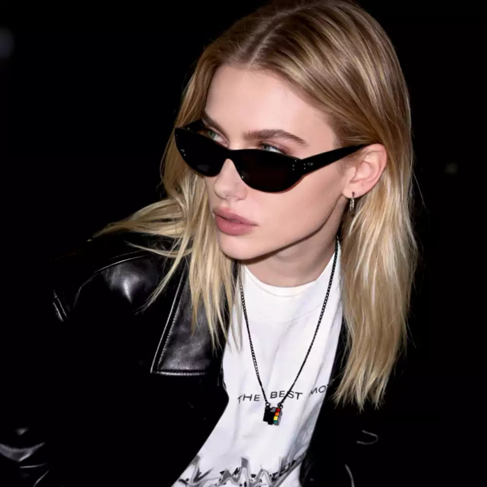 Rainbow Rubik's Cube Pride Necklace